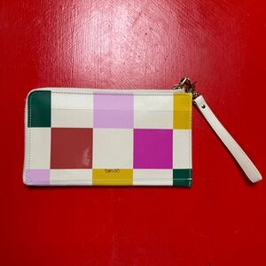 BANDO COLOR BLOCK WRISTLET WALLET